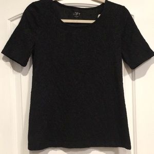 Black velvet top